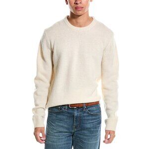 Todd Snyder Brushed Wool Crewneck Sweater Bisque Cream SW9788615 Mens XXL New